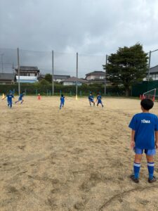 浜松白脇JFC 夏休み短期 縦割りトレーニング開催